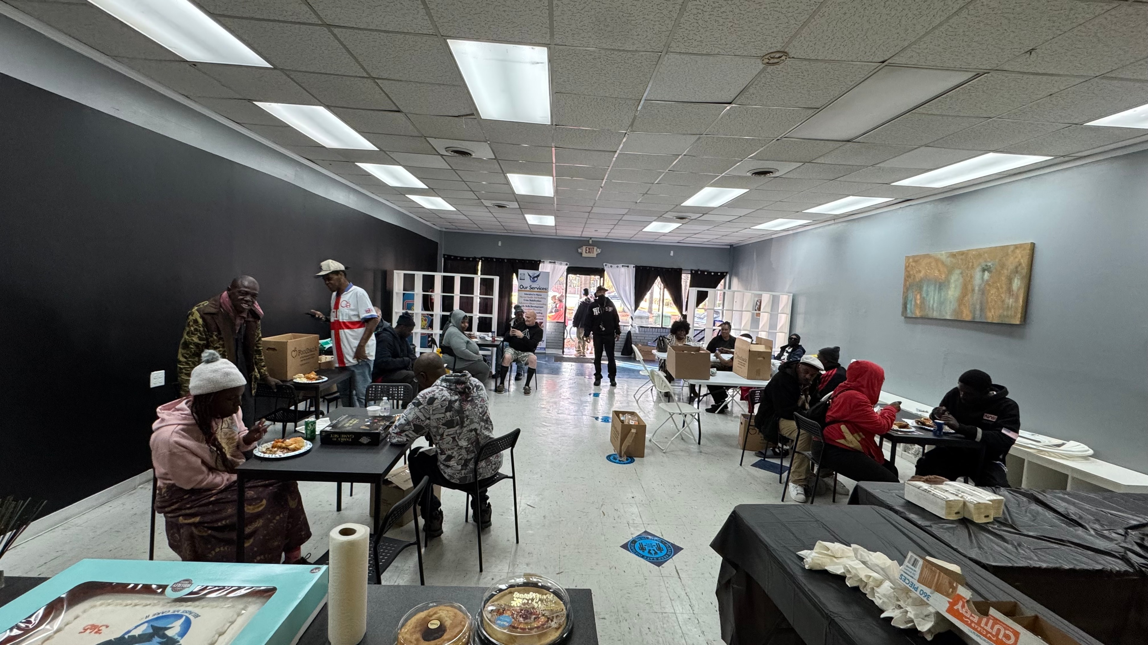 Community food pantry volunteers