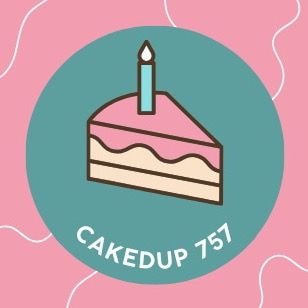 Caked Up 757 logo